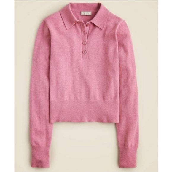 J. Crew Sweaters - J. Crew V-Neck Sweater in Soft Pink